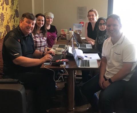 Reunión del equipo de personal ISSUP