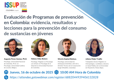 ISSUP Colombia flyer