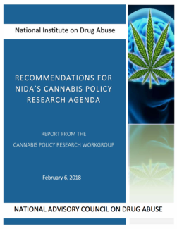 Recommendations for NIDA's Cannabis Policy Research Agenda Recommendations for NIDA's Cannabis Policy Research Agenda