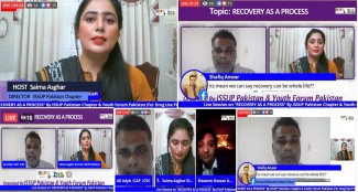 ISSUP Pakistan Chapter and Youth Forum Pakistan (For Drug Use Prevention) Conducted A Live Session on "RECOVERY AS A PROCESS" on Dated 14th December, 200.