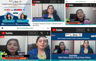 Live Session on "EMERGING TREATMENT TRENDS IN SUBSTANCE USE RECOVERY" By ISSUP Pakistan Chapter, Youth Forum Pakistan and M A Jinnah Foundation