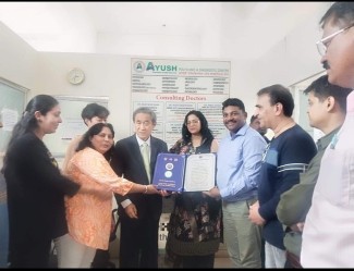 Certificate distribution for successful candidates