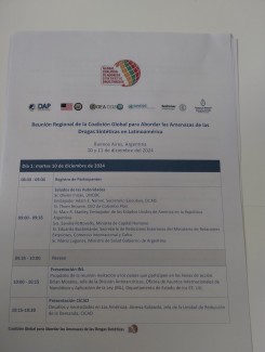 ISCUP estuvo en la Reunión Regional de la Coalición Global para Abordar las Amenazas de las Drogas Sintéticas en Latinoamérica таныстырды.
