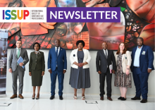 A photo of a group of people taken during the African Union Meeting